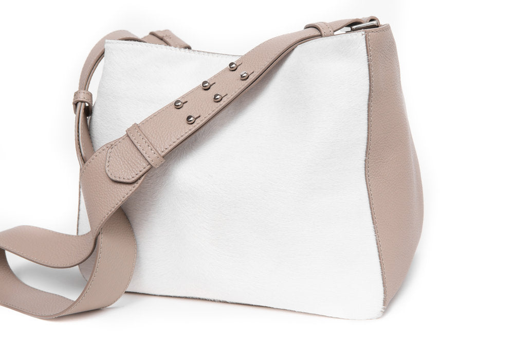 Louis Vuitton® On My Side PM Greige. Size  Calf leather, Women handbags,  Crossbody bag